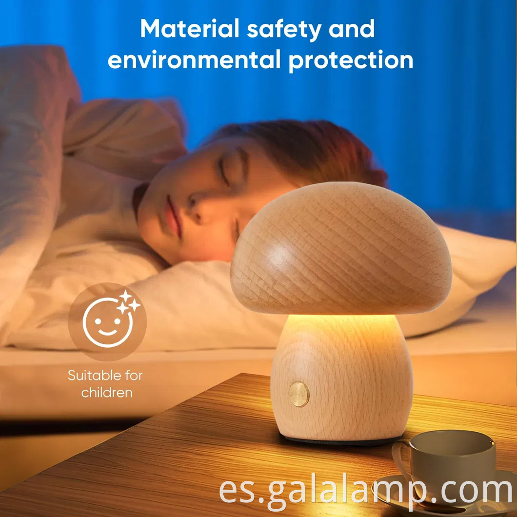 Lámpara LED LED recargable moderna para una elegante decoración del hogar